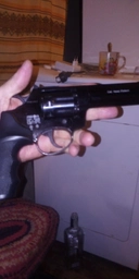 Револьвер флобера ZBROIA PROFI-4.5" (чёрный / пластик) фото от покупателей 3