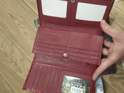 Кошелек женский кожаный Kafa RFID AE031 красный фото от покупателей 1