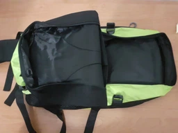 Мужской спортивный рюкзак 32х50х23 см Valiria Fashion Салатово-черный (2000002073352) фото от покупателей 13