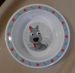 Тарілка дитяча Canpol babies Cute Animals Собачка 270 мл Блакитна (4/412) фото від покупців 5
