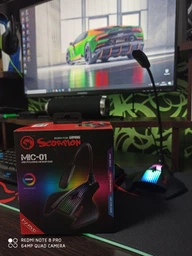 Микрофон Marvo MIC-01 USB Multi-LED фото от покупателей 2