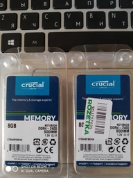 Оперативная память Crucial SODIMM DDR4-2400 8192MB PC4-19200 (CT8G4SFS824A) фото от покупателей 6