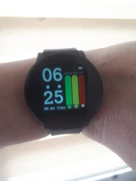 Розумний Фітнес браслет Smart Band B12 темно-синій фото від покупців 8