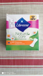 Ежедневные гигиенические прокладки Libresse Natural Care Pantyliners Normal 40 шт (7322540523263) фото от покупателей 1