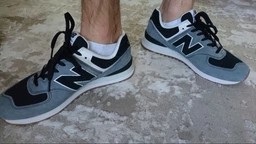 Мужские кроссовки New Balance 574 ML574SPE 42 (9.5) 27.5 см Черные (194182413427)