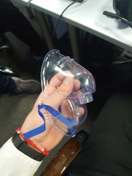 Маска для взрослых OMRON ПВХ для ингалятора Comp Air (BT-221563)