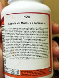 Витамины для мужчин NOW Adam 180 капсул фото от покупателей 13