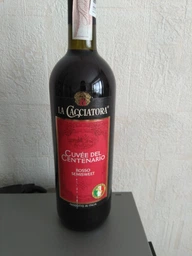 Вино La Cacciatora Rosso червоне напівсолодке 0.75 л 10.5% (8004300359761)