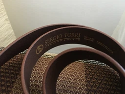 Ремень мужской из натуральной кожи Sergio Torri 17350 130 см Коричневый (ST2000000032047) фото от покупателей 15