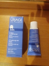 Дитячий регулювальний крем Uriage Baby Cradle Cap Skincare проти молочних кірочок 40 мл (3661434002502) фото від покупців 3
