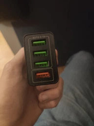 Сетевое зарядное устройство Qualcomm QC-3.0 Black