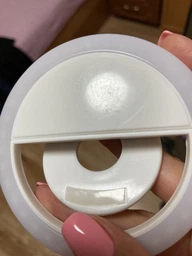 Селфи кільце універсальне Ring Light USB чорний RK-12 з підсвічуванням фото від покупців 5