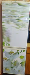 Наклейка на холодильник 200 x 60 см Цветы. Лицевая часть (самоклейка с защитой) (hol0221G_fl10918) фото от покупателей 1