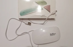 LED+UV Лампа для манікюру та педикюру (лампа для сушіння гель-лаку) SUN mini 6 Вт біла