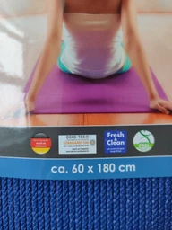 Килимок для йоги Friedola Basic 60x180x0.4 см Фіолетовий (74013) фото від покупців 1