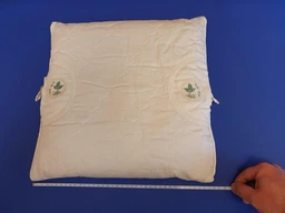 Подушка IDEIA 40x60 - Aromavita с гречневой лузгой хлопок молочный фото от покупателей 5