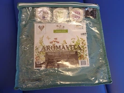 Подушка IDEIA 40x60 - Aromavita с гречневой лузгой хлопок молочный фото от покупателей 3