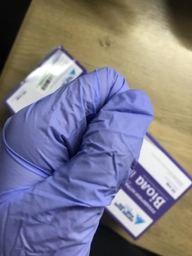 Одноразовые перчатки нитриловые Виола light 50 пар XS Фиолетовые (4820009793972)