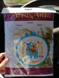 Набор-миди для вышивки бисером "Разноцветные шары" Abris Art AMB-017 20х20 см