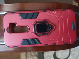 Чохол Iron Ring для Xiaomi Redmi Note 8 Pro броньований бампер Red Без бренду фото від покупців 10