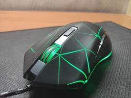 Миша Trust GXT 133 Locx Illuminated Gaming, Black, USB, оптична, 800/1200/2400/4000 dpi, 6 чутливих кнопок, LED підсвічування верхньої кришки з 4 режимами пульсуючого світла, 1.8 м (22988) фото від покупців 2