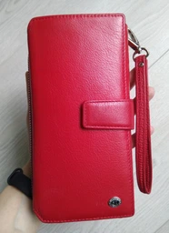 Гаманець жіночий ST Leather з натуральної шкіри великого розміру для прав (bg184fash57) фото від покупців 1