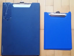 Папка-планшет А5 BuroMax PVC ВМ.3417-03 синій із затискачем PVC