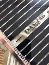 Теплый пленочный пол инфракрасная пленка Exa Heat Film 0,5x1 м.п (UK-510R) фото от покупателей 8