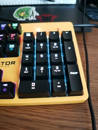 Ігрова клавіатура Hator Rockfall Mechanical Red Switches Yellow Edition UA ​​(HTK-602) фото від покупців 3