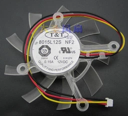 Вентилятор Everflow для відеокарти ASUS 3-pin R128015SH (R128015BH R128015SU FD8015U12D R128015BU FD8015U12S) (№25) фото від покупців 12