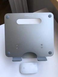 Подставка для ноутбука Promate DeskMate-4 Silver (deskmate-4.silver) фото от покупателей 19