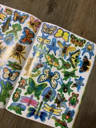 Велика книжка. Розвивальні наліпки. Розумнi завдання. Комахи та павукоподібні F00021860 9789669870551 фото від покупців 3