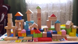 Деревянные кубики Viga Toys Алфавит и числа 100 шт 3 см (6934510502881) фото от покупателей 1