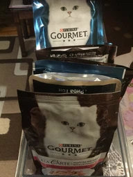 Упаковка влажного корма Purina Gourmet AlaCarte с форелью 24 шт по 85 г (7613035505285) фото от покупателей 2