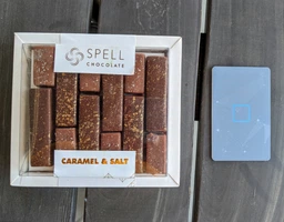 Набір шоколаду Spell Солона карамель 160 г (4820207310490)