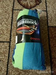 Гамак KingCamp Canvas Hammock Apple Green (KG3752/59) фото от покупателей 12