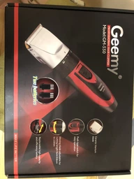 Професійна машинка для стрижки волосся GEMEI GM-550 тример для стрижки бороди з двома акумуляторами