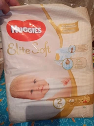 Підгузки Huggies Elite Soft 2 (4-6 кг), 50 шт фото від покупців 15