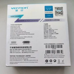 Переходник Vention HDMI-VGA, 0.2 m, со звуком и питанием (ACKBB) фото от покупателей 3