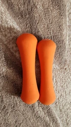 Гантелі неопренові LiveUp Neoprene Dumbbell 2х1 кг пара Orange (LS2002-B1) фото від покупців 2