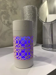 Міні зволожувач повітря Liam Lucky Cup Humidifier з функцією нічника Рожевий фото від покупців 8