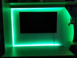 Светодиодная LED лента RGB 5050 (300LED) с блоком питания и пультом комплект 5 метров не боится воды IP68