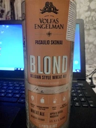 Упаковка пива Volfas Engelman BLOND светлое нефильтрованное 4.5% 0.568 л x 24 шт (4770301230838) фото от покупателей 3