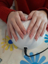 Набор для покрытия ногтей гель-лаком Профи + лампа SUNone UV/LED 48W White фото от покупателей 19