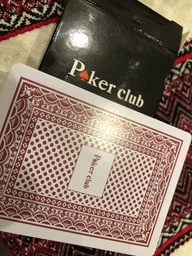 Карты игральные покерные пластиковые Duke Poker Club 54 листа 87x62 мм Красные (DN26238Red) фото от покупателей 1