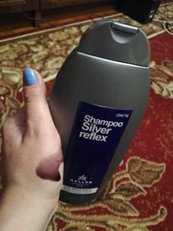 Шампунь для блондинок. Kallos Shampoo reflex silver.350ml.