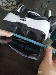 3D Очки виртуальной реальности с наушниками Bobo VR BOX Z4/6769, пульт Белые фото от покупателей 14