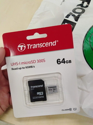 Карта памяти Transcend 300S microSDXC 64GB UHS-I U1 + SD-Adapter (TS64GUSD300S-A) фото от покупателей 6