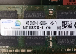 Оперативна пам'ять 4 ГБ, DDR3L, для ноутбуків, Samsung (1600 МГц, 1.35 В, CL11, M471B5173QH0-YK0) Б/В фото від покупців 5