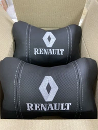 Автомобільна подушка АвтоХоп на підголовник з золотим логотипом Renault